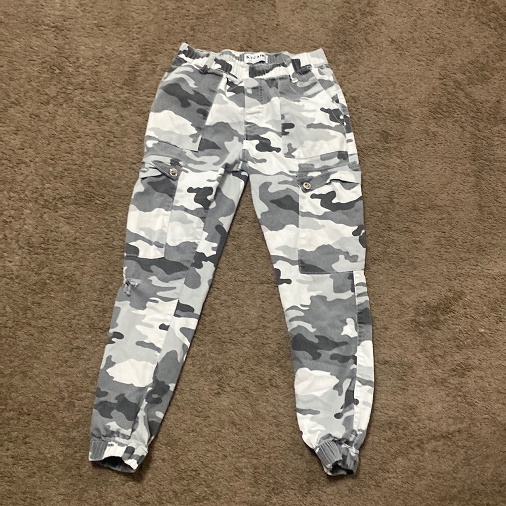 Camo cargo pants